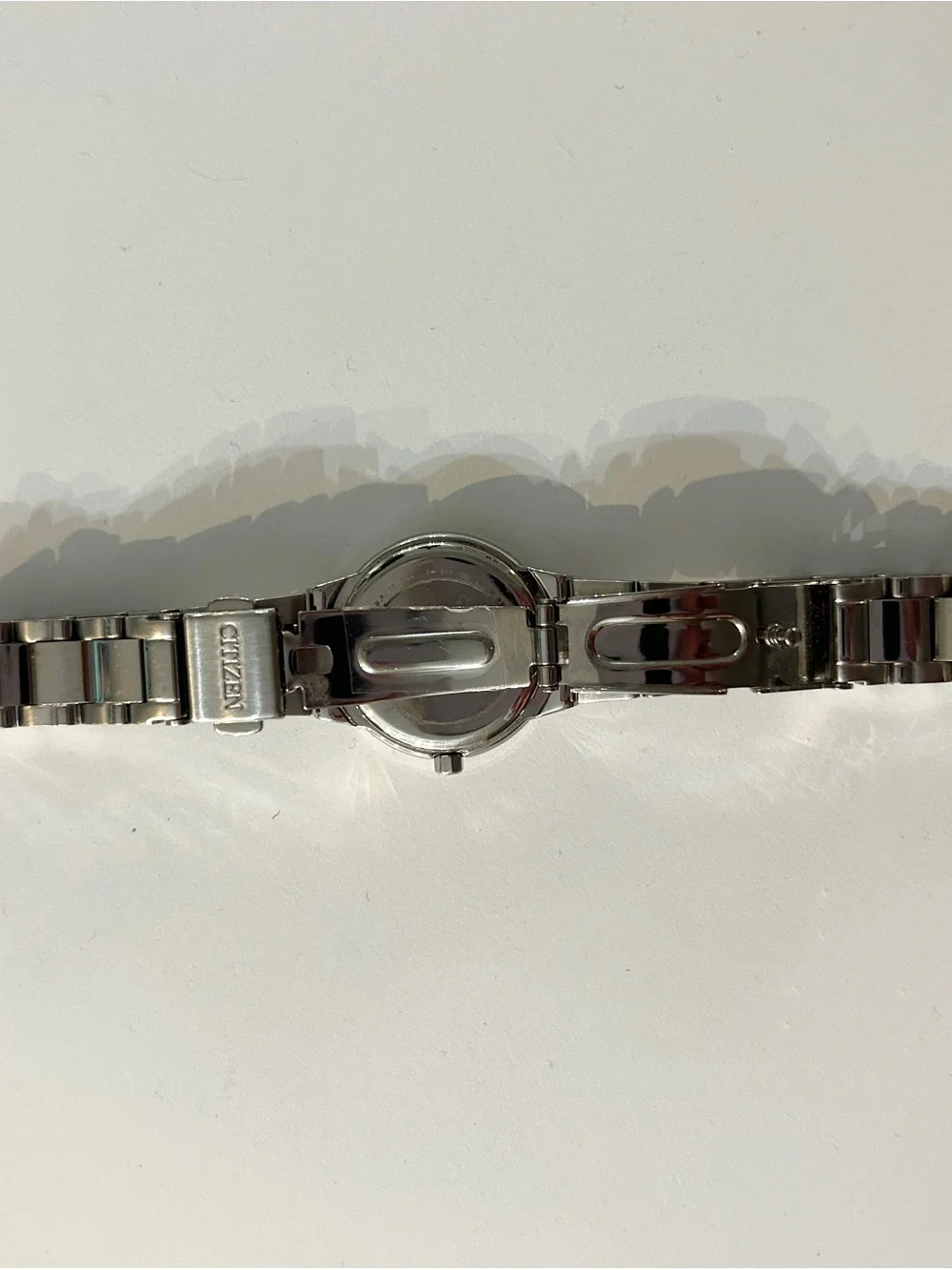 Women’s Citizens Silhouette Eco-Drive Mother of Pearl Watch